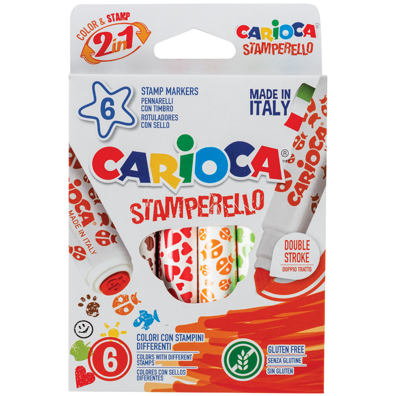 -  Carioca "Stamp Markers", 06., , ,  