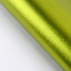 Плёнка с металлизированная, цвет зеленое яблоко, 50 х 70 см оптом