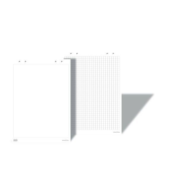 Блок для флипчарта, 58x83 см, белый, 10 листов оптом