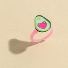 Кольцо детское «Авокадо», 2 х 1,8 х 1,5 см оптом