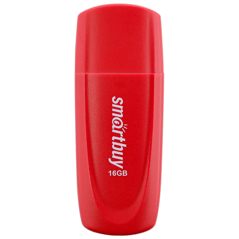 Память Smart Buy "Scout"  16GB, USB 2.0 Flash Drive, красный оптом