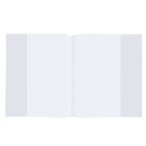 Обложка ПП для тетради и дневника ПИФАГОР, прозрачная, 35 мкм, 210х350 мм, 225182 оптом