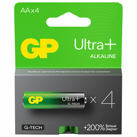   4 ., GP Ultra Plus, AA (LR6, 15 ), , , 15AUPNEW-2CR4 