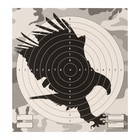 Мишень "Орел" для стрельбы из пневматического  оружия,14 х14 см, дистанция 10 метров оптом
