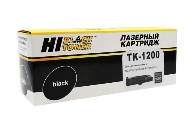 - Hi-Black (HB-TK-1200)  Kyocera M2235/2735/2835/P2335, 3K 