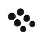 Комплект амбушюр Krutoff, для наушников, 3 пары, размер S, M, L, черные оптом