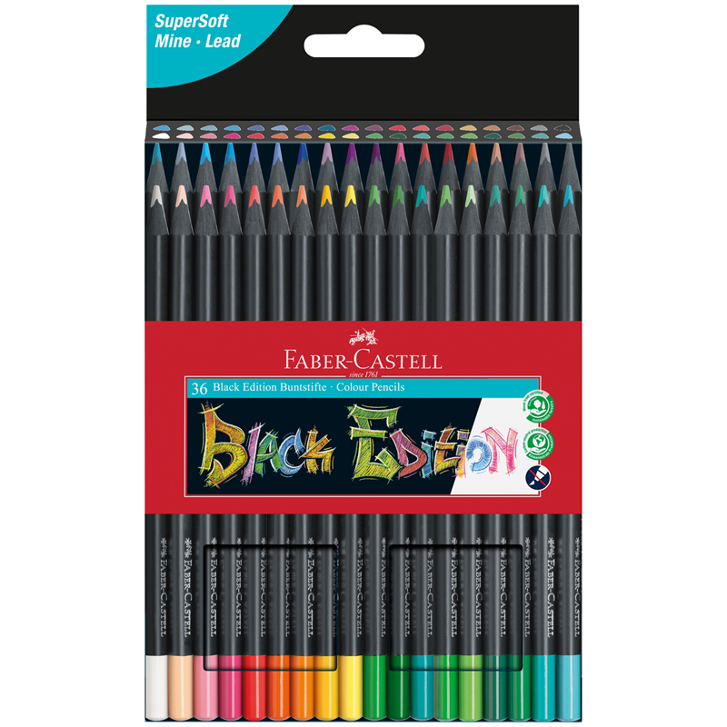   Faber-Castell "Black Edition", 36., .,  , ., . 