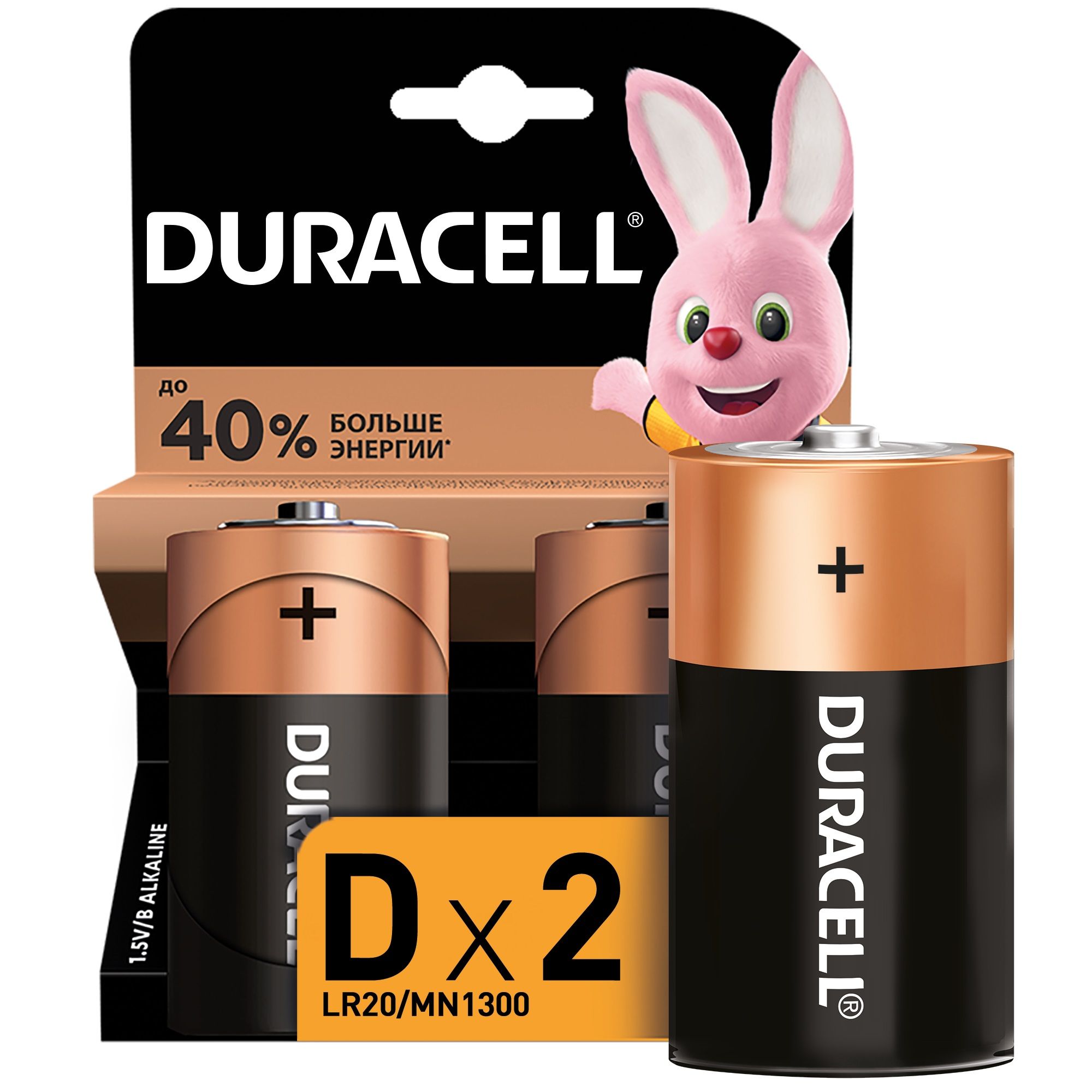  Duracell BASIC D LR20  1,5V 2 / 