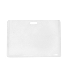 Бейдж-карман горизонтальный, (внешний 68 х 100 мм), внутренний 90 х 50 мм, 18 мкр оптом