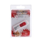 Флешка OltraMax 250, 8 Гб, USB2.0, чт до 15 Мб/с, зап до 8 Мб/с, красная оптом