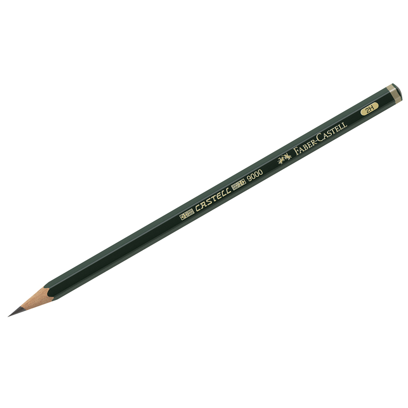  / Faber-Castell "Castell 9000" 2H, . 