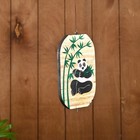 Сувенир подвесной "Панда" дерево 12х13х15 см оптом