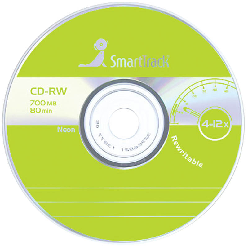  CD-RW 700Mb Smart Track 4-12x Cake Box (50) 