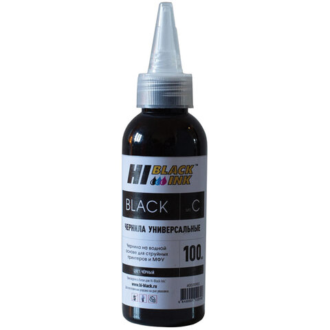 Чернила HI-BLACK для CANON (Тип C) универсальные, черные 0,1 л, водные, 150701094U оптом