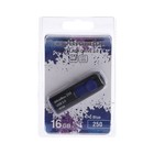 Флешка OltraMax 250, 16 Гб, USB2.0, чт до 15 Мб/с, зап до 8 Мб/с, синяя оптом