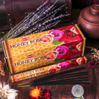 Благовония "HEM" 8 палочек угольные rose honey оптом