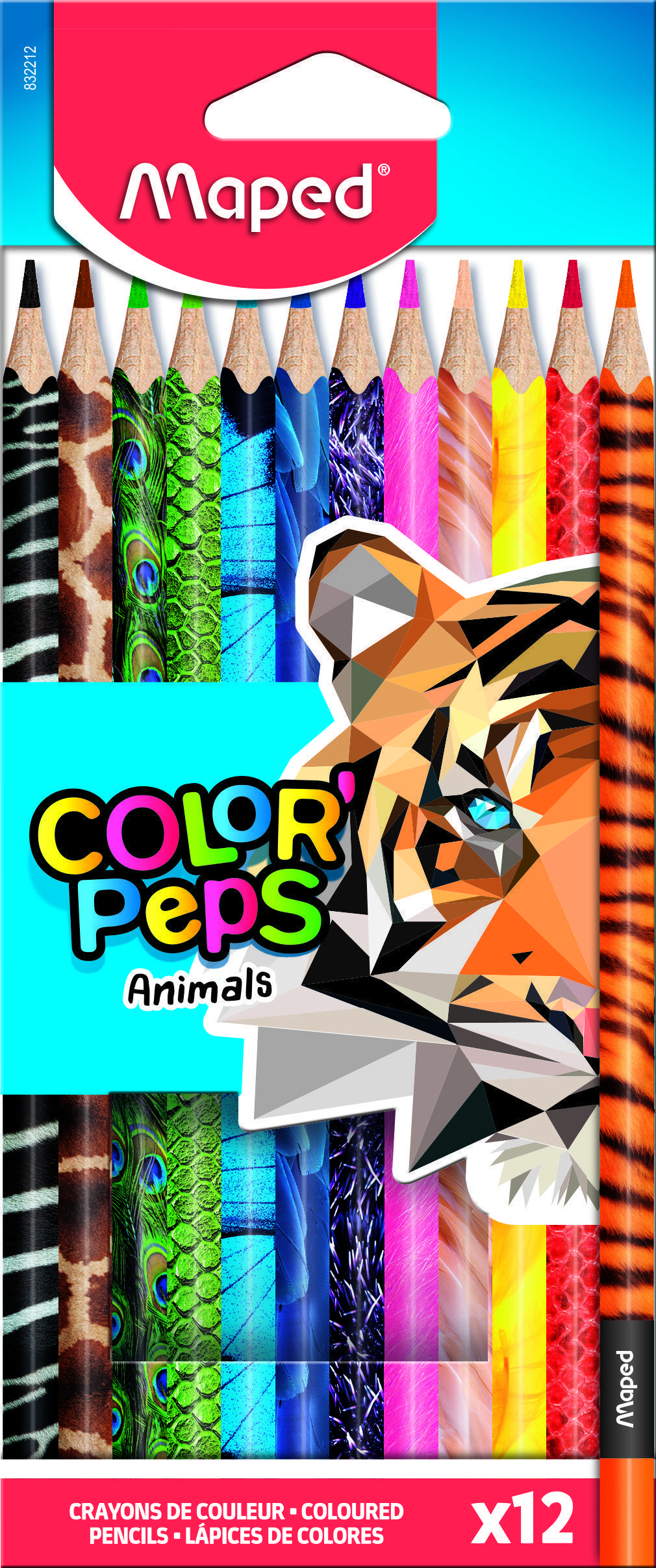   MAPED COLOR'PEPS , 12 , , ,    