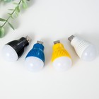 Ночник "Лампочка" LED USB МИКС 3,5х3,5х6,5 см оптом