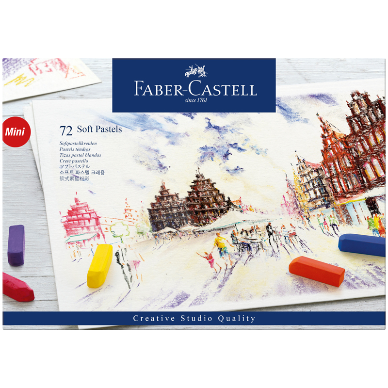 Faber-Castell "Soft pastels", 72 , , .  