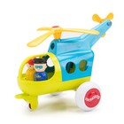 Игрушка «Модель вертолета JUMBO», с 2 фигурками, новые цвета оптом