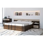 Спальня «ЛЕСИ Уют-1», кровать 160 см, 2 тумбы, комод, цвет кантербери-сонома оптом