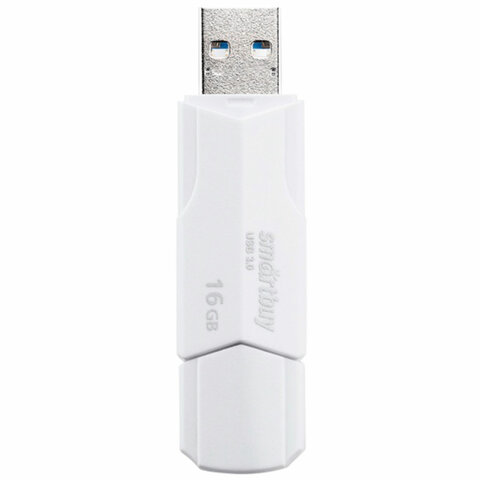 - 16 GB SMARTBUY Clue USB 2.0, , SB16GBCLU-W 
