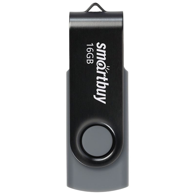 Память Smart Buy "Twist"  16GB, USB 2.0 Flash Drive, черный оптом