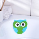 Мини-коврик для ванны Доляна «Совушка», 11?11,5 см, цвет МИКС оптом