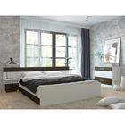 Спальня «Леси», кровать 160х200 см, 2 тумбы, комод, цвет белый/кантербери оптом