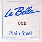 Отдельная стальная струна La Bella PS022 без оплетки, 022 оптом