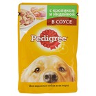 Влажный корм Pedigree для собак всех пород, кролик/индейка в соусе, пауч, 85 г оптом