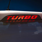 Наклейка на стоп сигнал на заднее стекло TURBO оптом