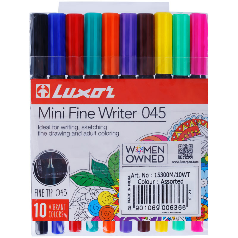    Luxor "Mini Fine Writer 045" 10., 0,8,  