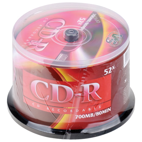  CD-R VS 700 Mb 52x Cake Box (  ),  50 ., VSCDRCB5001 