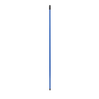Ручка для швабры, металл с покрытием, с резьбой, цвет синий, 140 см оптом