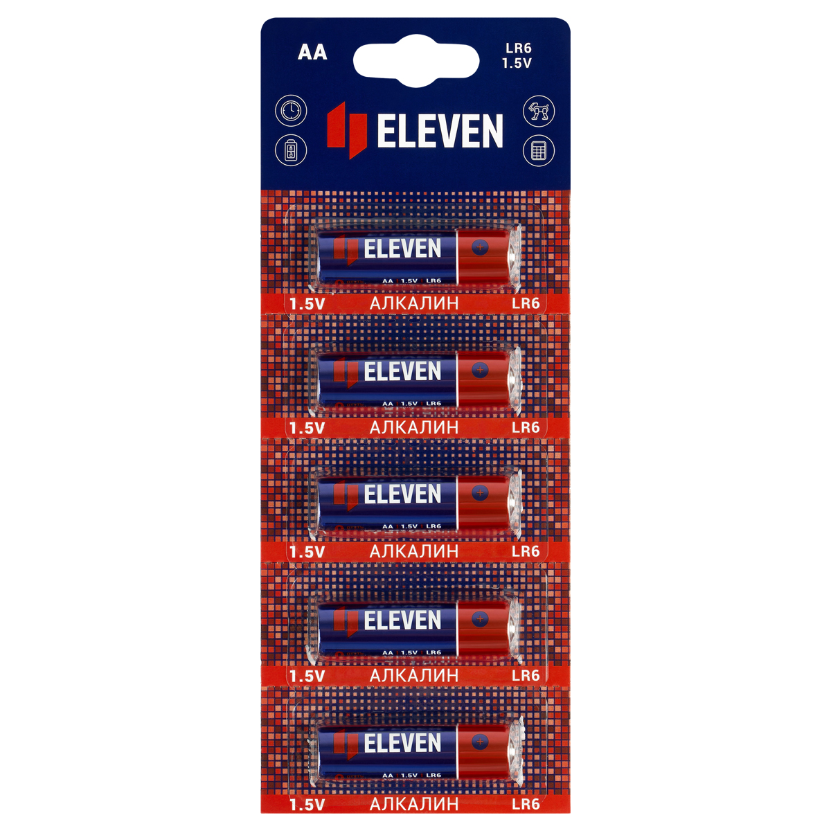  Eleven AA (LR6) , BC5   
