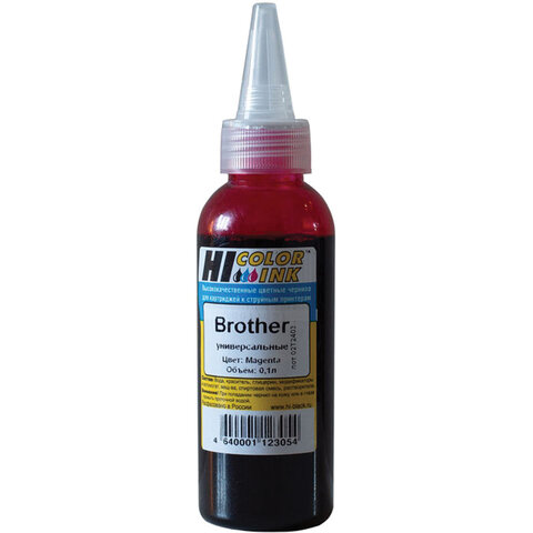 Чернила HI-BLACK для BROTHER (Тип B) универсальные, пурпурные, 0,1 л, водные, 1507010394U оптом