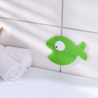 Мини-коврик для ванны «Кит», 10?12,5 см, цвет МИКС оптом
