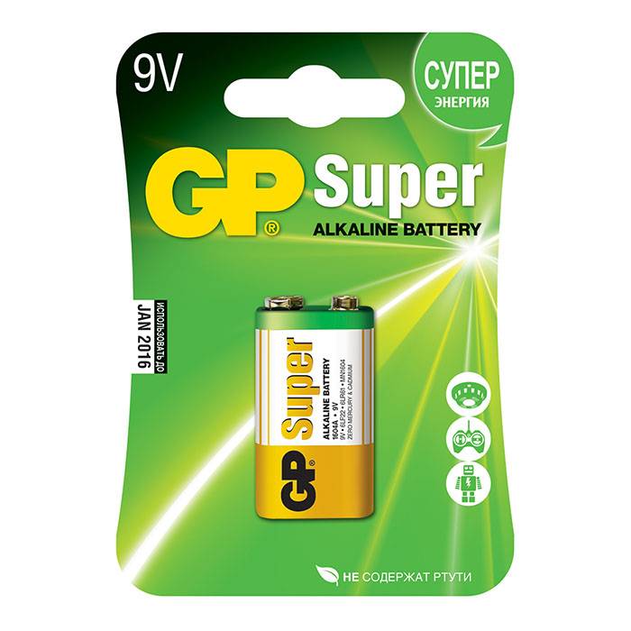  GP SUPER  6LR61  9V 1 / 