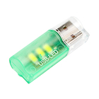 Светильник USB 3 LED, пластик, цвет МИКС оптом
