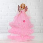 Кукла на подставке «Принцесса», с крыльями, розовое платье оптом