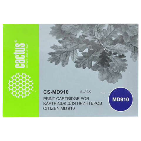 Картридж матричный CACTUS (CS-MD910) для Citizen MD-910, черный оптом