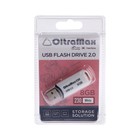 Флешка OltraMax 230, 8 Гб, USB2.0, чт до 15 Мб/с, зап до 8 Мб/с, белая оптом
