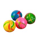 Мяч каучуковый «Блеск», 2,4 см, цвета МИКС оптом