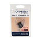 Флешка OltraMax 50, 16 Гб, USB2.0, чт до 15 Мб/с, зап до 8 Мб/с, чёрная оптом