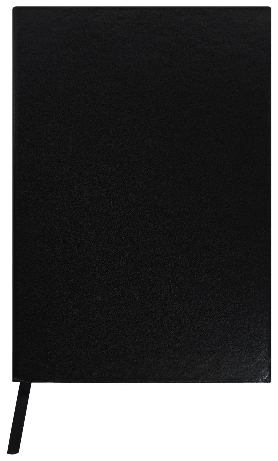 Ежедневник А5 недатированный LITE DERBI 136 листов черный, твердая обложка, с закладкой-ляссе оптом