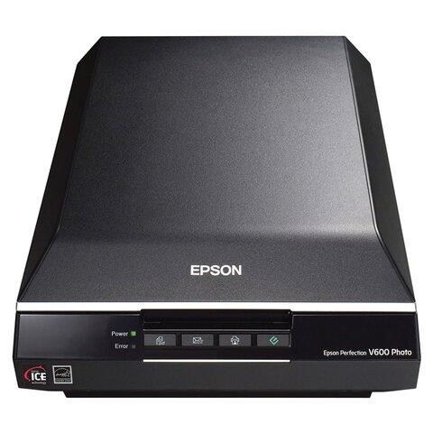 Сканер планшетный EPSON Perfection V600 Photo А4, 15 стр./мин, 6400x9600, B11B198033 оптом