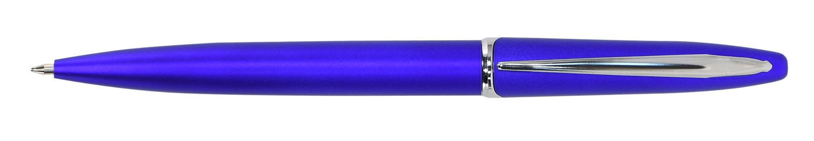 Ручка для логотипа шариковая автоматическая INFORMAT INSPIRATION 0,7 мм, синяя, синий корпус оптом