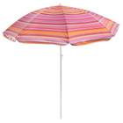 Зонт пляжный «Модерн» с серебряным покрытием, d=150 cм, h=170 см, МИКС оптом