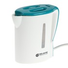 Чайник электрический GELBERK GL-467, пластик, 0.5 л, 500 Вт, бело-зеленый оптом